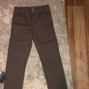 Boys brown khaki pants